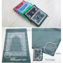 Tapis de tapis de prière pour tapis musulman OEM avec boussole Qibla